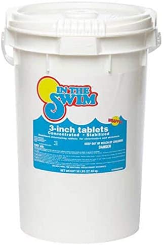 3 INCH CHLORINE TABLETS a?? 50 LBS