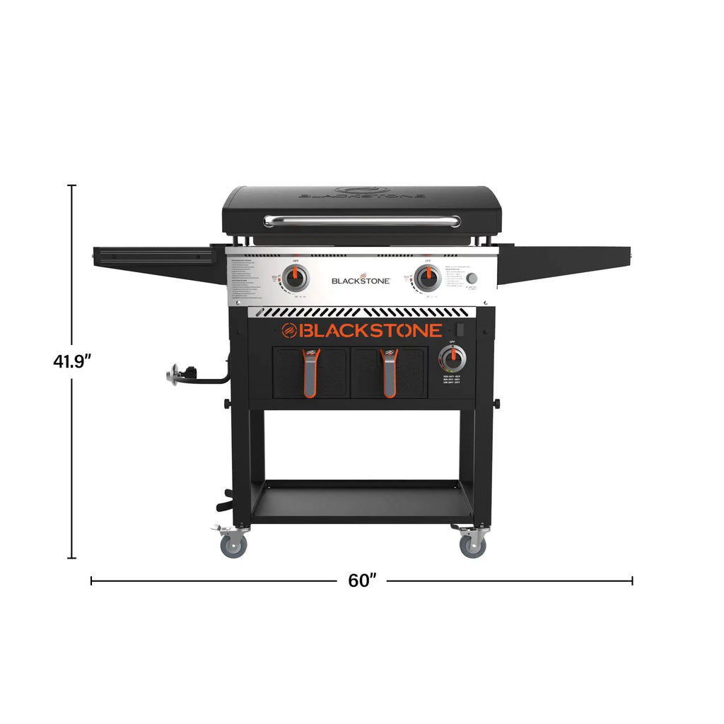 e??￥Clearance Salee??￥Blackstone 2-Burner 28 Griddle with Electric Air Fryer and Hood