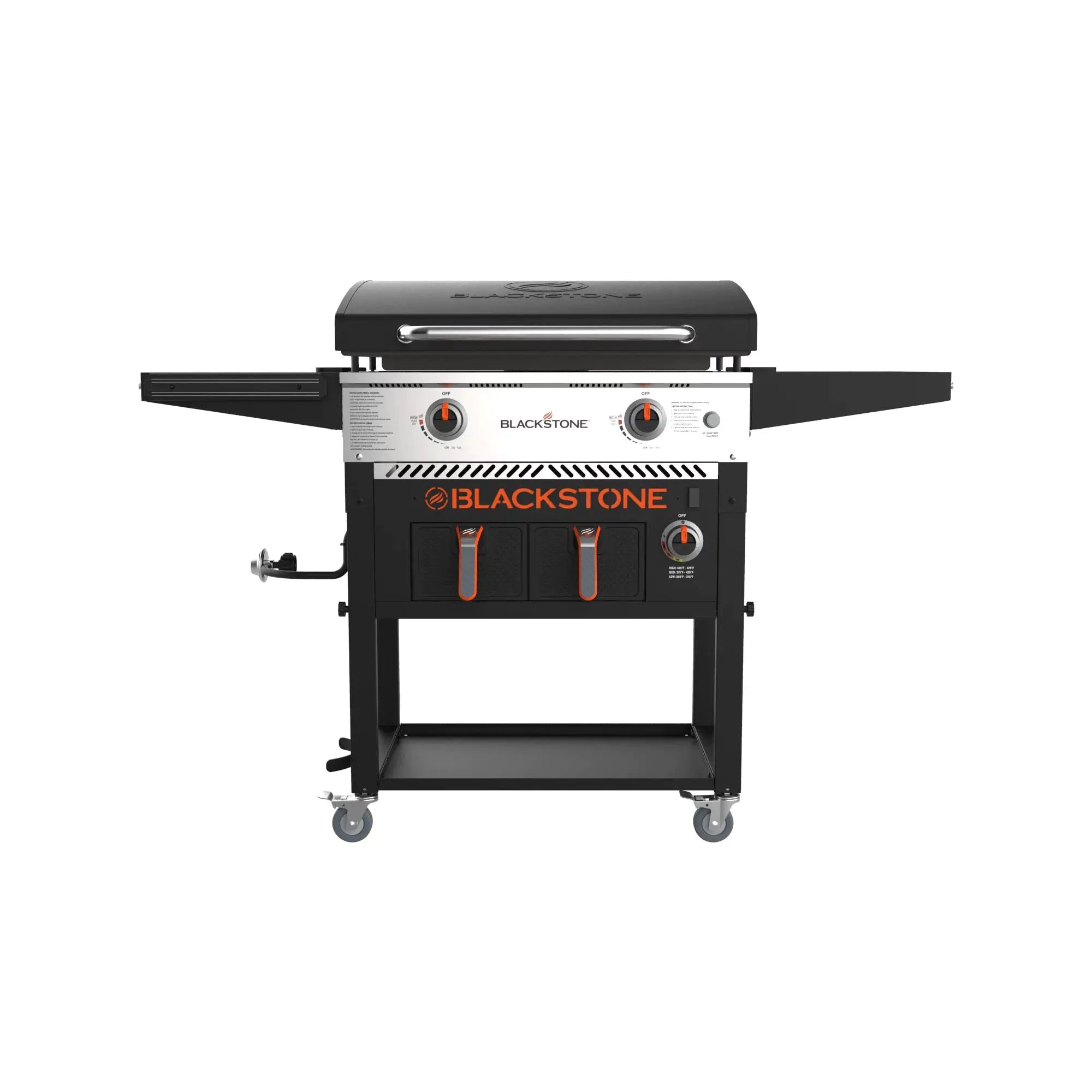 e??￥Clearance Salee??￥Blackstone 2-Burner 28 Griddle with Electric Air Fryer and Hood