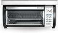 BLACK DECKER SpaceMaker Under Counter Toaster Oven, Digital Controls, Black/Stainless Steel, Fits 9????μ??????? Pizza or 4 Slices