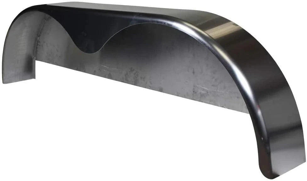 72??10-3/4 Tandem Axle Steel Trailer Fender with Back Plate Welded In (2-Pack)