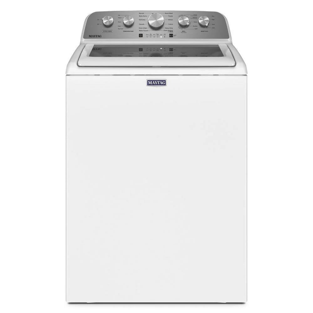 Maytag 4.8 cu. ft. Top Load Washer with Extra Power Boost, White a?? MVW5430MW